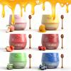 2025New 6PCS Bee Lip Balm Honey Pot, Fruit Moisturizing Propolis Lip Mask, Lip Mask Overnight Propolis Moisturizing Lip Balm Hydrating Prevention Dry and Crack Lip Scrubs Exfoliator Lip Care Products view 1