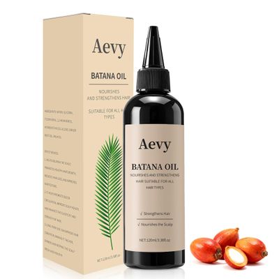 Aevy Batana Oil, Batana Oil for Smoothing Hair, Moisturizing Scalp and Hair for Dryness and Roughness, Suitable for All Hair Types (3.38 FL.OZ, 1PCS)
