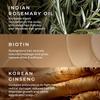 Anti-Hairfall Shampoo with Rosemary, Korean Ginseng & Biotin | Proven 3x Lesser Breakage from 1st Use | Promotes Hair Growth | Sulphate & Paraben Free Everyday Shampoo For Women & Men | 100ml view 2