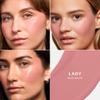 Saie Blush & Glow Holiday Gift Set - Dew Blush for Cheeks & Glowy Super Gel Liquid Highlighter - Skincare Infused Everyday Makeup - Beauty Stocking Stuffers for Dewy, Glowing Skin - Vegan (2 Count) view 3