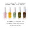 JustUs Skincare Mini Kit  5 Piece Anti-Aging Travel Set for Hydration, Firmness, Brightening + Glow  Includes Free Travel Case | $115 Value view 2