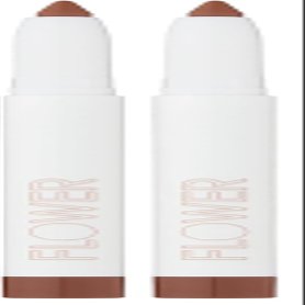 FLOWER BEAUTY By Drew Barrymore Scribble Stick Lip Liner + Eyeliner - Smooth Application + Blendable - 2-in-1 Lip + Eye Liner (Caramel) (Pack of 2)