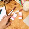 FLOWER BEAUTY By Drew Barrymore Scribble Stick Lip Liner + Eyeliner - Smooth Application + Blendable - 2-in-1 Lip + Eye Liner (Caramel) (Pack of 2) view 3