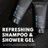 ALMA K Refreshing Shampoo and Shower Gel - 2 in 1 Mens Body Wash and Clarifying Shampoo - Antioxidant-Rich with Argan Oil, Dead Sea Minerals - 6.8 oz (Pack of 2) view 3