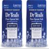 Dr Teal's Epsom Salt Magnesium Soak, Snowy Night, 3 lbs (Pack of 2) view 1