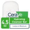 CeraVe Hydrating Cleanser Bar - Soap-Free Body and Facial Cleanser with 5% Moisturizing Cream - 4.5 Ounce Bar (Pack of 2) view 2