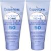 Coppertone Every Tone Sunscreen Lotion SPF 50, Lightweight, Rubs on Clear Sunscreen for All Skin Tones, Formulated with Nourishing Vitamin E, 7 Fl Oz Tube (Pack of 2) view 1