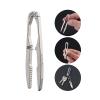ZUXOCY Tweezers Small Alloys Tweezer Pocket Maintenance Tool Camping Tweezer Outdoor Survivals Travel Tool for Hiking, Camping view 2