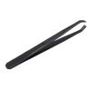 1PCS Eyebrow Tweezers Facial Hair Removal Clip Stainless Steel Flat Slant Tip Eyebrow Eyelash Makeup Tweezer Beauty Tools(Black) view 1