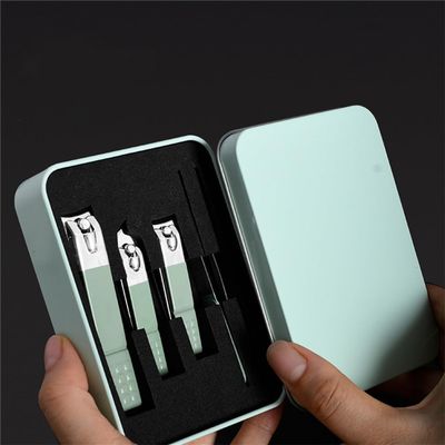 Nail Clipper Set A Full Set of on Nails Cut Nail Tools Sets Pedicure Tool Boxes,Rose d,5pcs