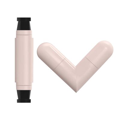 2025 New Rotating Winged Eyeliner Stamp, Cat Eye Stamp Dual Head, 3 Seconds Perfect Symmetrical Wings, Waterproof & Smudge Proof Eyeliner Pen for Beginners(Black)