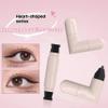 2025 New Rotating Winged Eyeliner Stamp, Cat Eye Stamp Dual Head, 3 Seconds Perfect Symmetrical Wings, Waterproof & Smudge Proof Eyeliner Pen for Beginners(Black) view 2