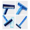 2-Blade Disposable Razors, Stainless Steel, Fixed Head  Convenient for Travel and Home_100 ea view 3