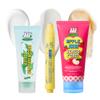 CHASIN' RABBITS Bunny Line Smoother 0.5 fl.oz & Green Golden Ruler Cream 2.53 fl.oz & Apple Jam Scrub 4.05 fl.oz Bundle view 1