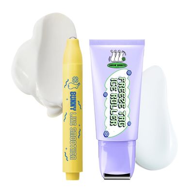 CHASIN' RABBITS Bunny Line Smoother 0.5 fl.oz & Freeze Tag Ice Roller 1.69 fl.oz Bundle