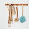 Abaodam 8pcs Shower Scrubber with Long Handle: Back Cleaning Scrubber - Gentle Exfoliating Bath Brush Body Scrub Exfoliating Bath Brush view 4