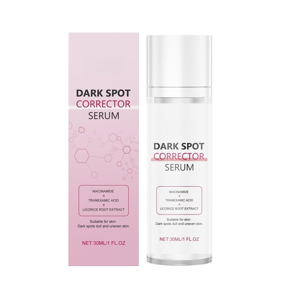 Rapid Tone Repair Retinol + Vitamin C Dark Spot Corrector Face Serum, Daily Anti-Wrinkle Dark Spot Corrector to Brighten & Even Tone, Mineral-Oil & Dye-Free, White, 1 oz