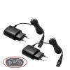 2-Prong Charger EU Plug Power AdapterCompatible For PHILIPSShavers HQ8505/6070/6075/6090 Electric Adapter Charger 15V Charging Cable(2pcs) view 3