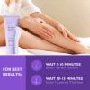 Luuma Hair Removal Cream, 2PC Pain free Gentle Body & Facial Hairs Removal Cream for Sensitive Skin with 2pc Spatula for Men and Women view 4