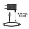 A00390 4.3V 70mA AC Power Adapter ChargerCompatible For PhilipsElectric Shaver BT405/16 BT3206/14 QT4005 MG3710 MG3711 S300 S301 BG2030(US Plug 1pcs) view 2