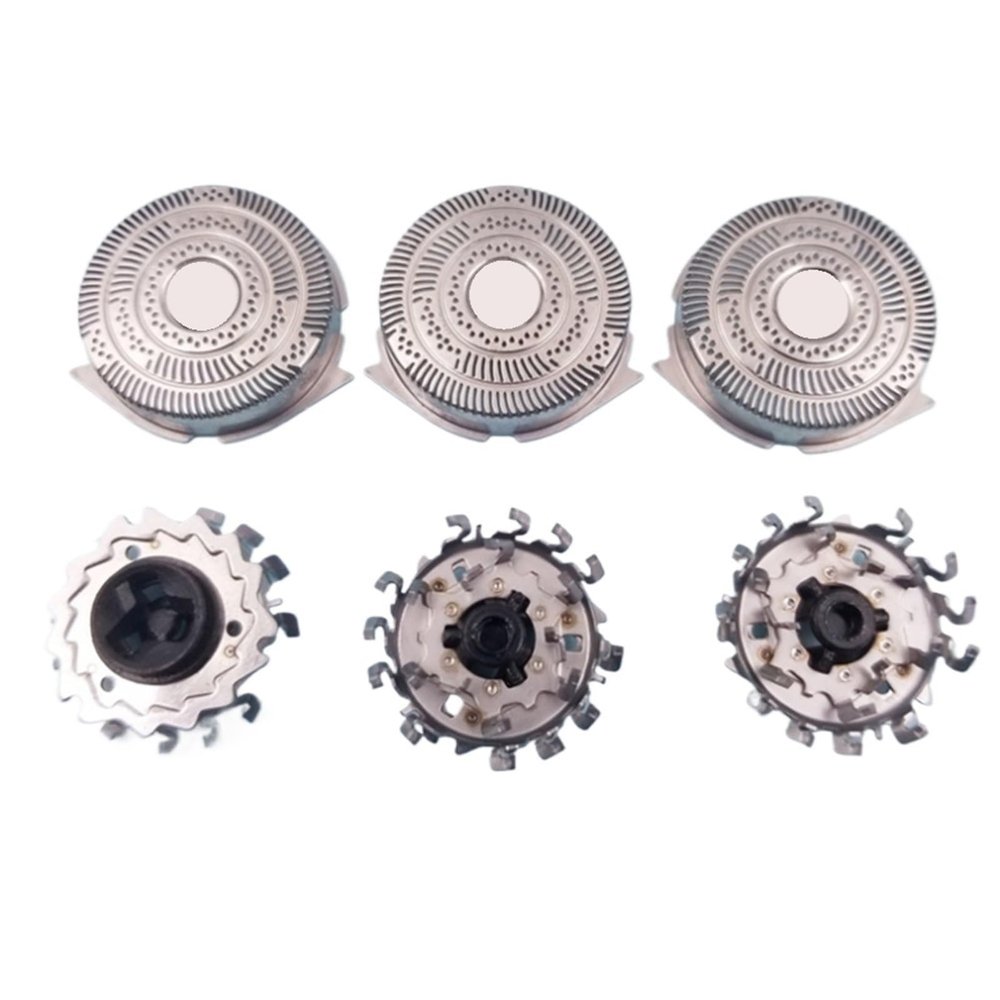 3pcs Shaver HQ9 Replacement Head, Compatible For Philips, AT751 HQ8240 HQ8250 HQ9070 HQ9160 HQ9170 HQ9190 Shaver Heads Blades