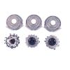 3pcs Shaver HQ9 Replacement Head, Compatible For Philips, AT751 HQ8240 HQ8250 HQ9070 HQ9160 HQ9170 HQ9190 Shaver Heads Blades view 3
