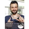 JXZHIHENG Beard Shaper Template 6 - Symmetry Trimmer with Comb & Non-Slip Grip for All Beard Types (No.6 Black) view 2