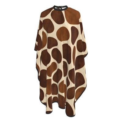 Giraffe Print Hair Cutting Cape Hairdressing Apron Barber Gown Haircut Salon Styling Capes 55 x 66 inches