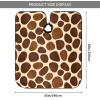 Giraffe Print Hair Cutting Cape Hairdressing Apron Barber Gown Haircut Salon Styling Capes 55 x 66 inches view 3
