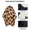 Giraffe Print Hair Cutting Cape Hairdressing Apron Barber Gown Haircut Salon Styling Capes 55 x 66 inches view 4