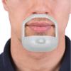 JXZHIHENG Goatee Beard Shaper Template 7 Set, 5-Size Professional Beard Stencil Kit, Symmetrical Trimming Tool for Precise Goatee Shaping (Black) view 2