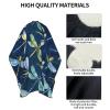Men Women Watercolour Beautiful Dragonfly Insect Barber Cape Professional Salon Hair Cutting Cape 66"x55" view 4
