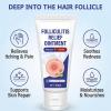 AKQBPN Folliculitis Treatment Cream, Comfort for Itching & Redness, Natural Non-Irritating, Scalp Face and Body, 2Oz view 4