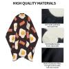 Bacon And Eggs Hair Cutting Cape Hairdressing Apron Barber Gown Haircut Salon Styling Capes 55 x 66 inches view 4