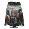 City-Skyline Barber Hair Cutting Salon Cape 66" x 55" Hairdressing Capes for Haircut Coloring Makeup Styling view 2