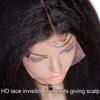Lemoda Burmese Yaki Straight 30Inch 13x4 Lace Front Human Hair Wigs 210 Density Yaki Straight 13x4 HD Transparent Lace Frontal Wigs 100% human hair view 3