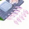 10Pcs Lash Lift Pads 5 Sizes Self-Adhesive Eyelash Lifting Shield Reusable Glueless Lash Perming Tools for All Eye Shapes(Pink) view 1