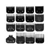 10#, 30#, 15#, 4FC#, 5FC#, 7FC#Detachable Pet Clipper BladeCompatible For WahlKMMostCompatible For OSTER, A5 Clippers(4F Black Blade) view 2