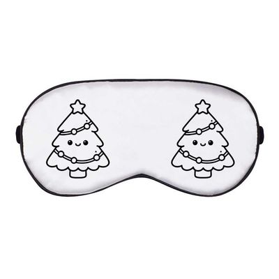 Azeeda 'Cute Christmas Tree' Sleep/Travel Eye Mask (EY00033936)