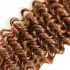 Light Brown Bundles Human Hair #30 Deep Wave Bundles 14 inch Color 30 Bundle Human Hair 50g view 4
