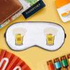 Azeeda 'Foamy Mug of Beer' Sleep/Travel Eye Mask (EY00033942) view 2