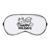 Azeeda 'Happy Holidays with Cute Santa' Sleep/Travel Eye Mask (EY00033949) view 1