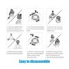 1set Replacement Shaver Head, Compatible For Philips, S5000 S5370 S5571 S5420 S5140 S5078 S5077 S5050 S5082 S5380 S5400 Razor Blade view 4