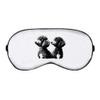 Azeeda 'Two French Poodle Dogs Portrait' Sleep/Travel Eye Mask (EY00033957) view 1