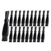 20pcs Electric Shaver Cleaning Brush Small Clippers Brushes for Cleaning Shaver Cleaner Black Double Sided Nylon Bristles Electric Trimmer Set Keyboard view 1