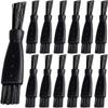 20pcs Electric Shaver Cleaning Brush Small Clippers Brushes for Cleaning Shaver Cleaner Black Double Sided Nylon Bristles Electric Trimmer Set Keyboard view 2