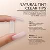 Kiara Sky Gel Nail Extension Tips Natural Cover, 504 pieces, Square shape, Medium (M) view 4