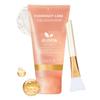 Collagen Overnight Wrapping Peel Off Facial Mask Pack With Brush 2.53 fl.oz - Elasticity & Hydration Care, Reduces Sagging & Dullness - Hydrolyzed Collagen For Glowing Skin - Korean Skin Care view 1