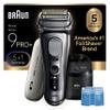 Braun Electric Razor for Men Series 9 PRO+ Electric Foil Shaver with Precision Trimmer, 6in1 SmartCare Center, Travel Powercase, 9677cc view 1