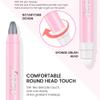 2in1 Shimmer Cream Eye Shadow Stick-Dazzling Grey, Eyeliner Pencil Eyeshadow Palette Makeup, Waterproof Long Lasting Brightener, Crease Proof & Smudge Resistant, Cream Eyeshadow with Built-in Smudger view 3